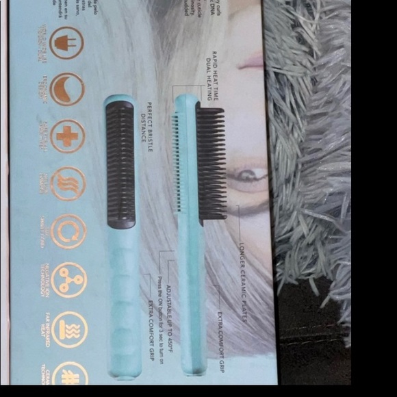 dna hair tools Aquamarine 100% StylingCombPro2 - Picture 2 of 3